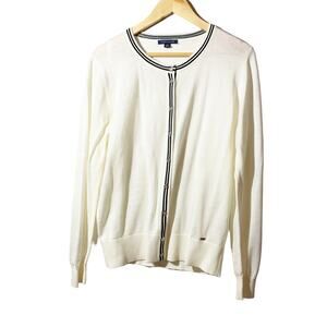 Tommy Hilfiger off white cardigan size XL